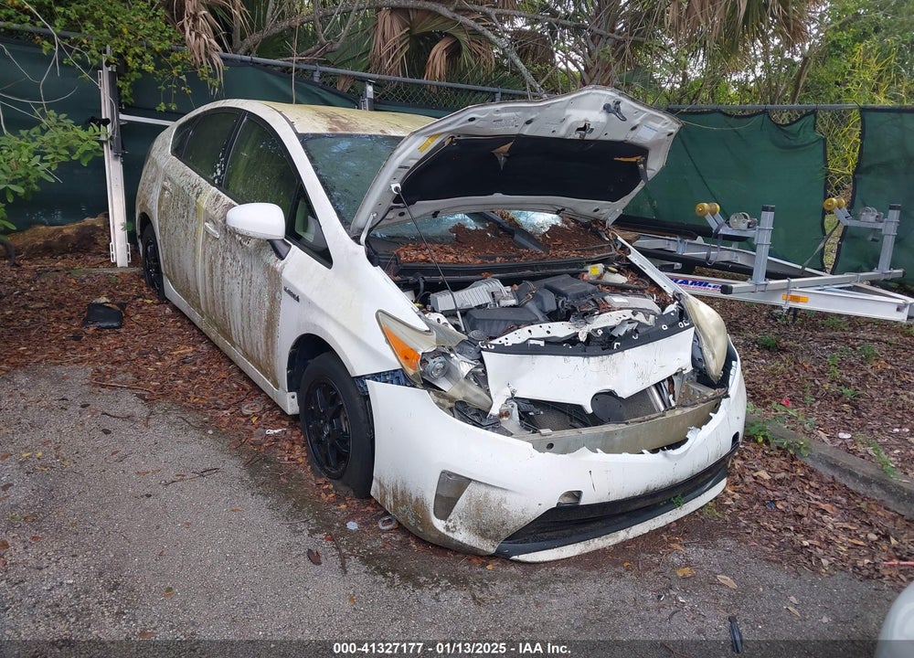 2012 TOYOTA PRIUS THREE VIN: JTDKN3DU5C1550334