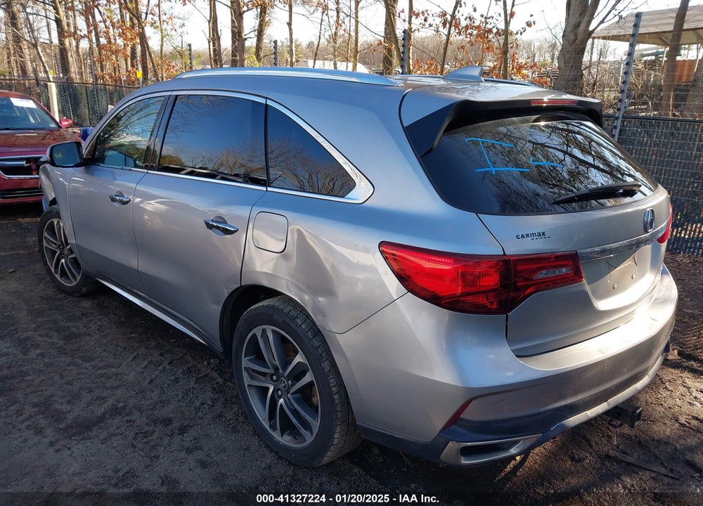 2017 ACURA MDX ADVANCE PACKAGE VIN: 5FRYD4H89HB013141