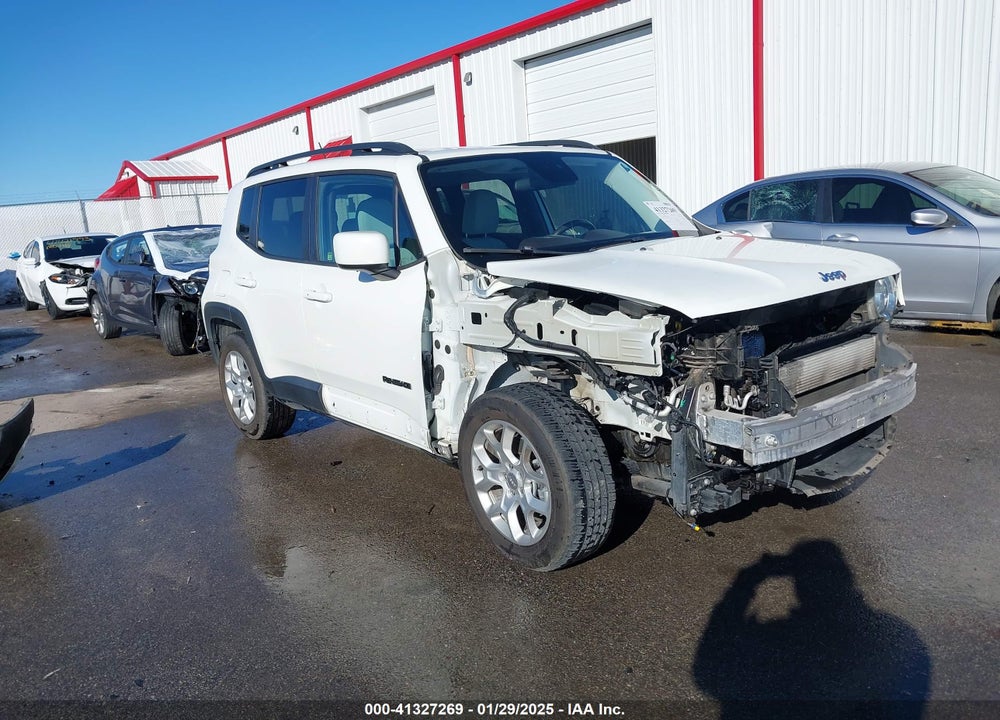 2016 JEEP RENEGADE LATITUDE VIN: ZACCJABT7GPE18440