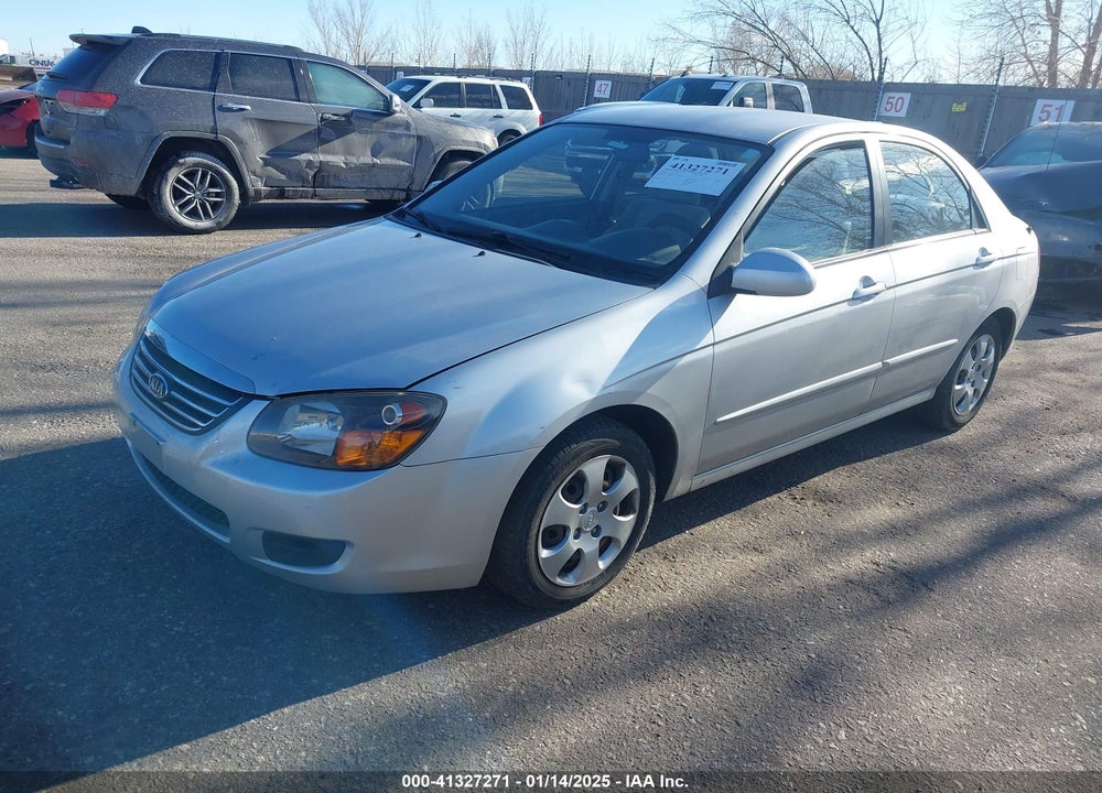 2009 KIA SPECTRA EX VIN: KNAFE221795625179