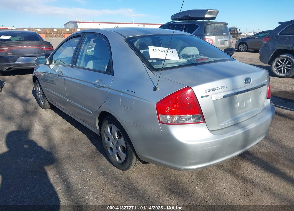 2009 KIA SPECTRA EX VIN: KNAFE221795625179