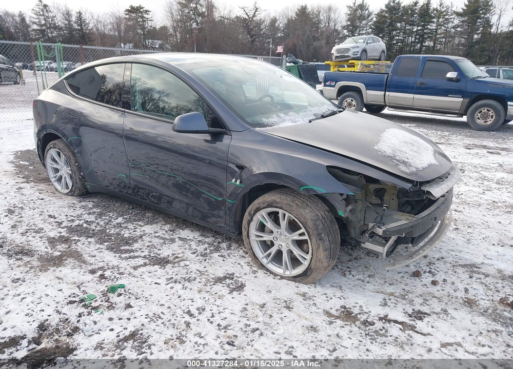2021 TESLA MODEL Y LONG RANGE DUAL MOTOR ALL-WHEEL DRIVE VIN: 5YJYGDEE2MF196122
