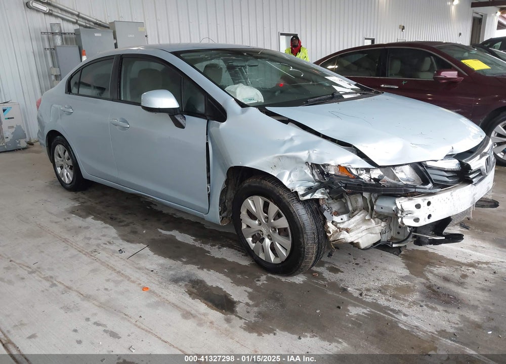 2012 HONDA CIVIC SDN LX VIN: 2HGFB2F57CH516571