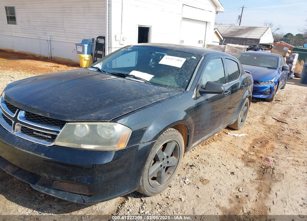 2012 DODGE AVENGER VIN: 1C3CDZAB9CN141747