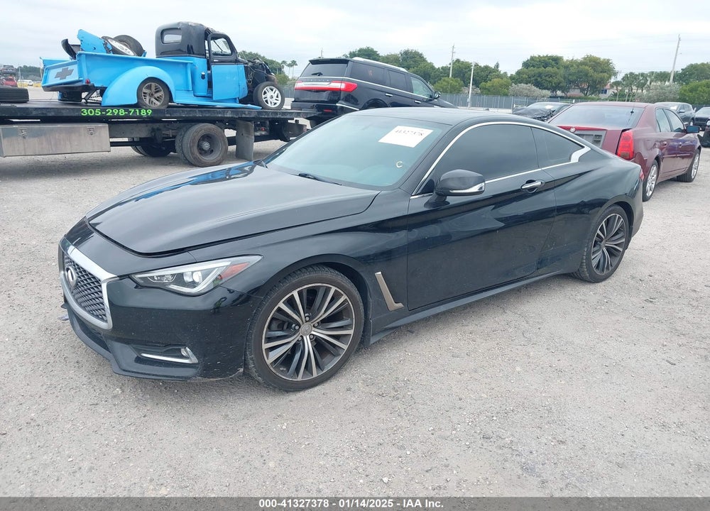 2018 INFINITI Q60 3.0T LUXE VIN: JN1EV7EL6JM391557