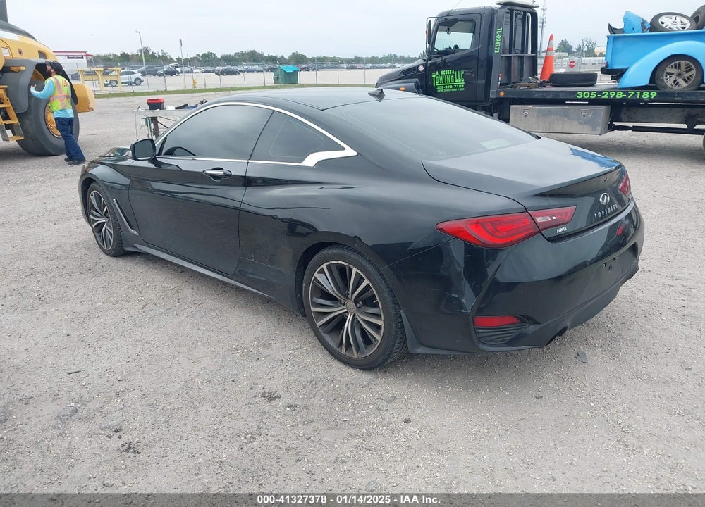 2018 INFINITI Q60 3.0T LUXE VIN: JN1EV7EL6JM391557