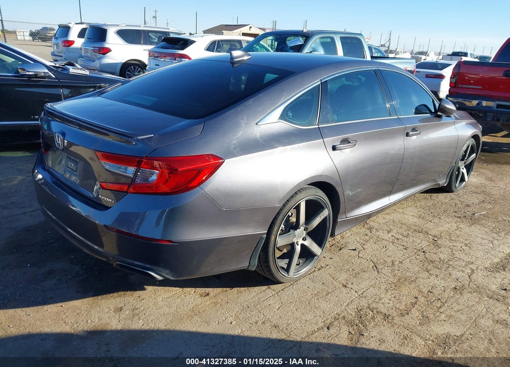 2019 HONDA ACCORD VIN: 1HGCV1F33KA125563