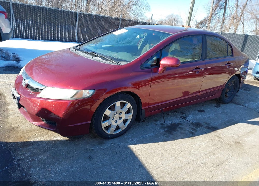 2010 HONDA CIVIC LX VIN: 19XFA1F58AE068779