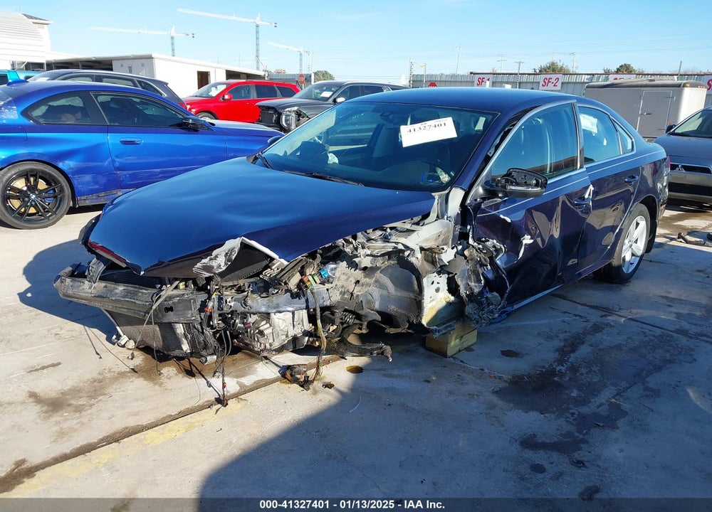 2015 VOLKSWAGEN PASSAT VIN: 1VWAS7A36FC101631