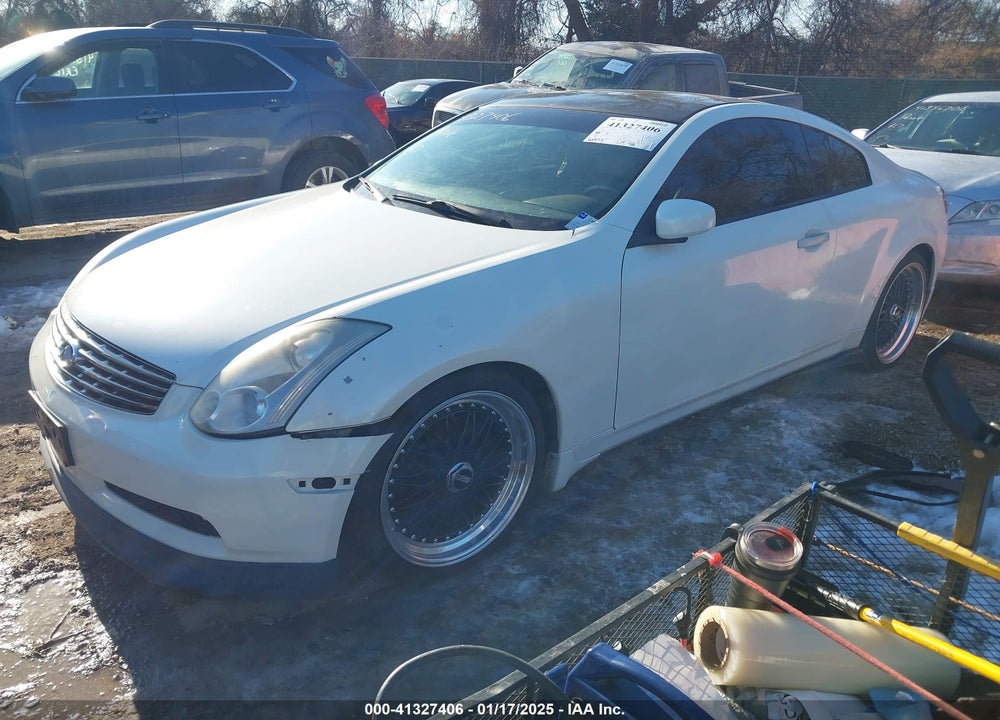 2005 INFINITI G35 VIN: JNKCV54E05M412273