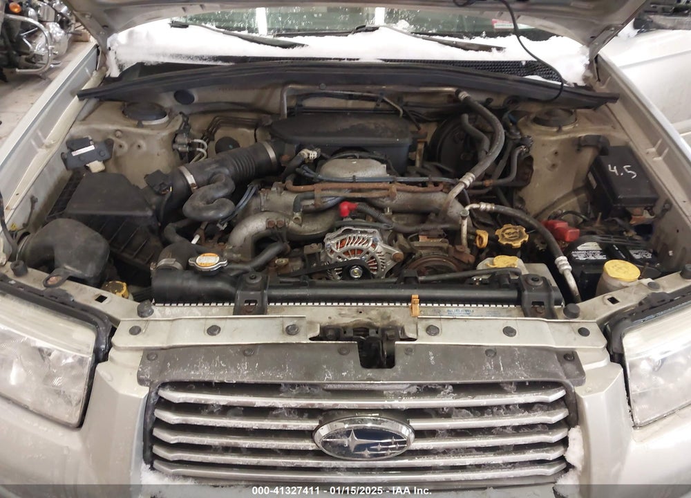 2007 SUBARU FORESTER 2.5X VIN: JF1SG65617H728898