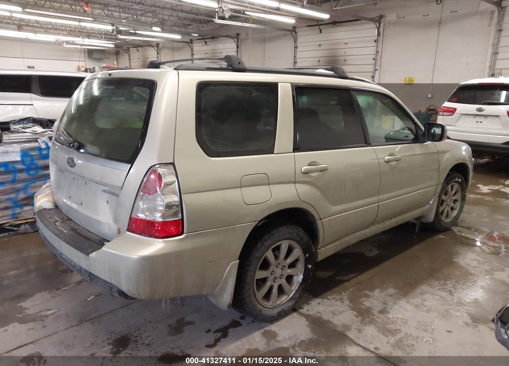 2007 SUBARU FORESTER 2.5X VIN: JF1SG65617H728898