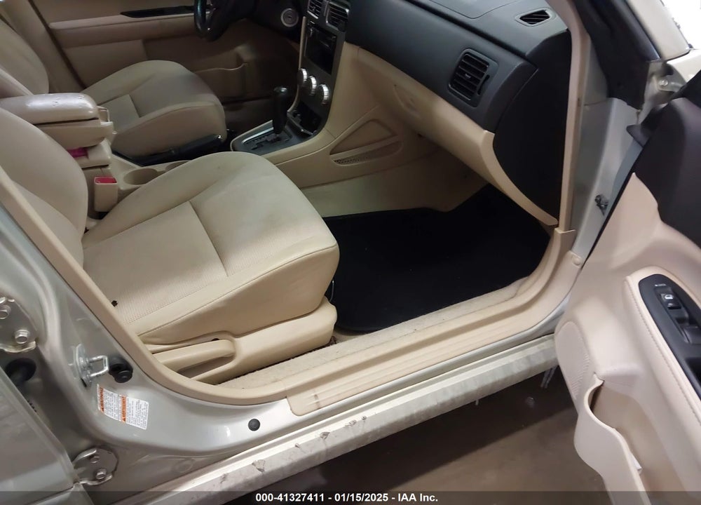 2007 SUBARU FORESTER 2.5X VIN: JF1SG65617H728898