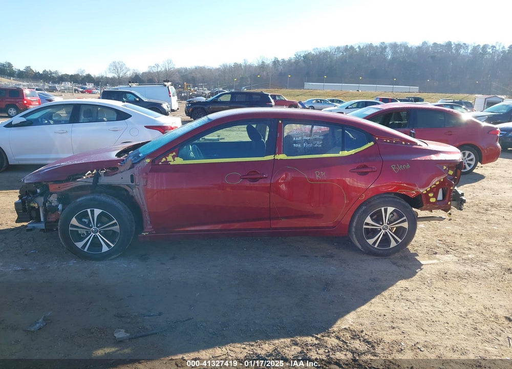 2022 NISSAN SENTRA VIN: 3N1AB8CV1NY301400