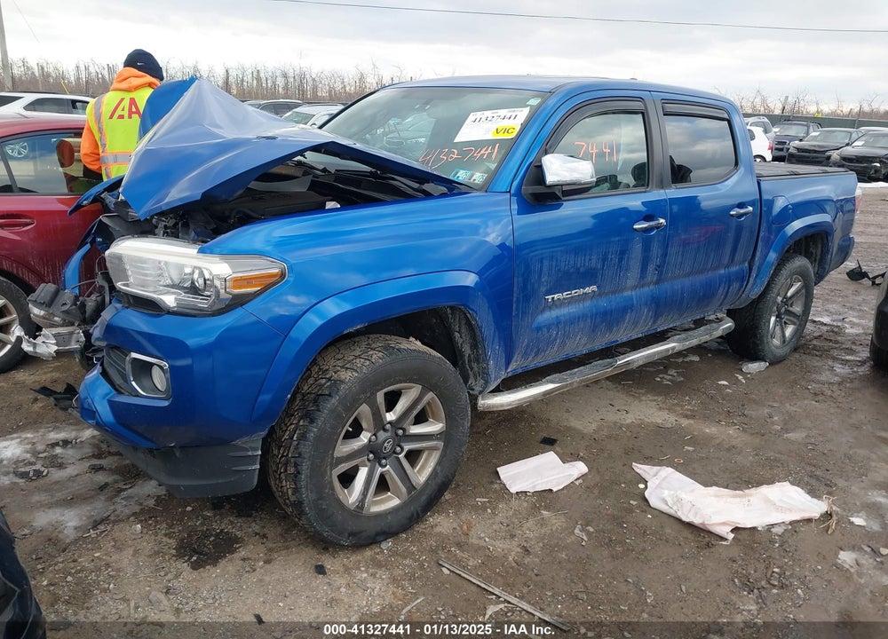 2017 TOYOTA TACOMA LIMITED VIN: 3TMGZ5AN2HM071673