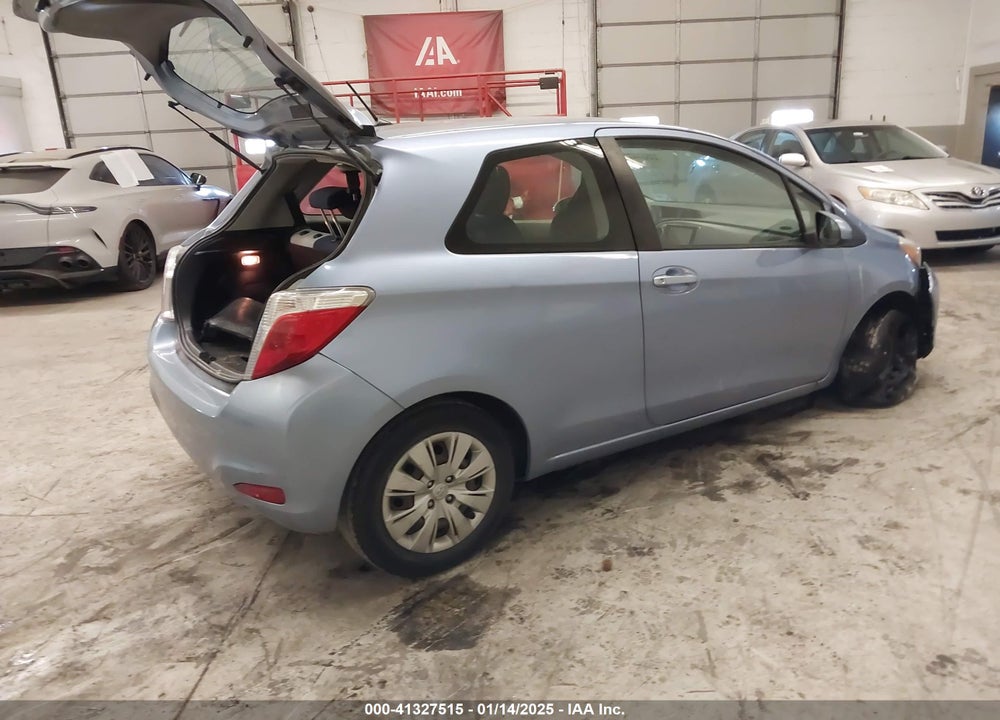 2012 TOYOTA YARIS VIN: JTDJTUD3XCD503233