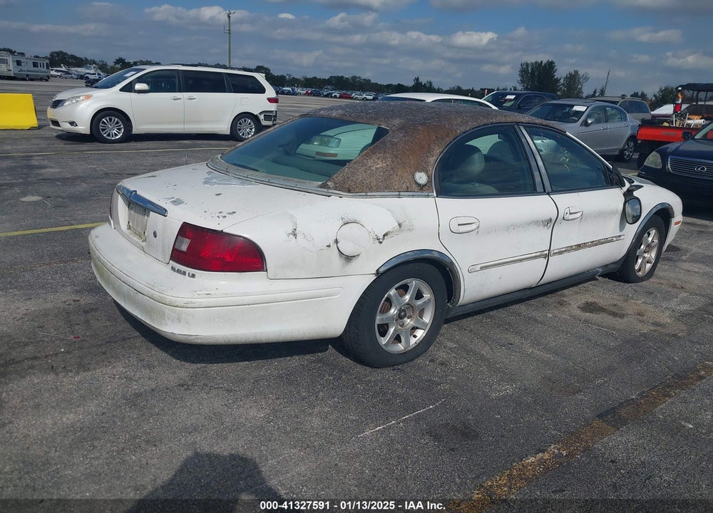 2002 MERCURY SABLE LS PREMIUM VIN: 1MEFM55S22A603324