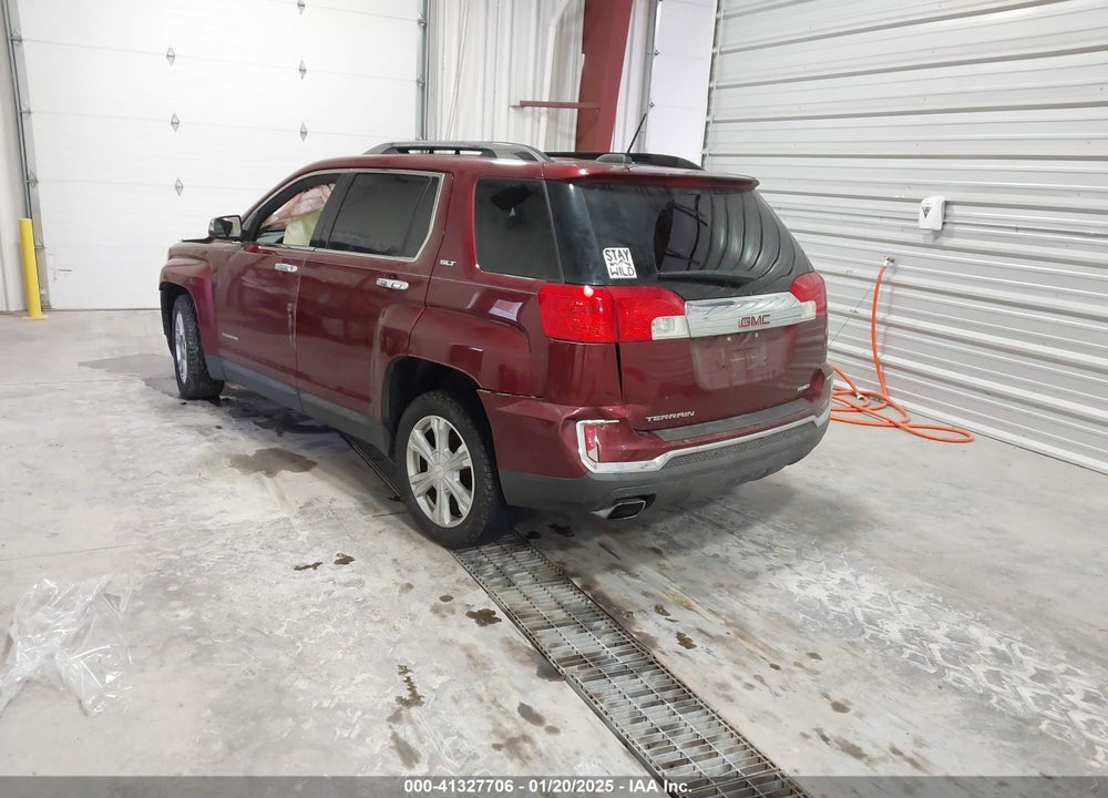 2016 GMC TERRAIN SLT VIN: 2GKFLUEK4G6259857