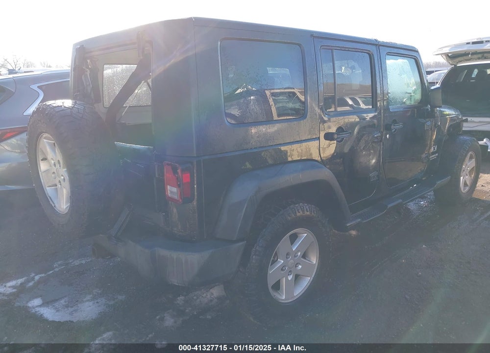 2008 JEEP WRANGLER UNLIMITED X VIN: 1J4GA39148L640449
