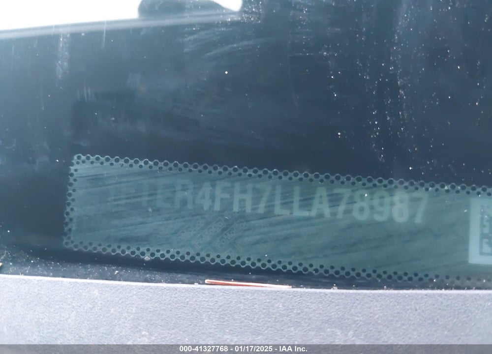 2020 FORD RANGER XL/XLT/LARIAT VIN: 1FTER4FH7LLA78987