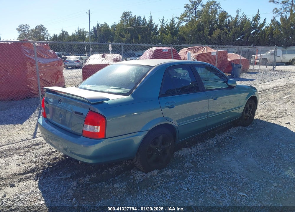 2002 MAZDA PROTEGE DX/ES/LX VIN: JM1BJ226520523990
