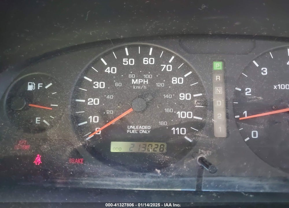 2000 NISSAN FRONTIER XE VIN: 1N6DD26S4YC394099