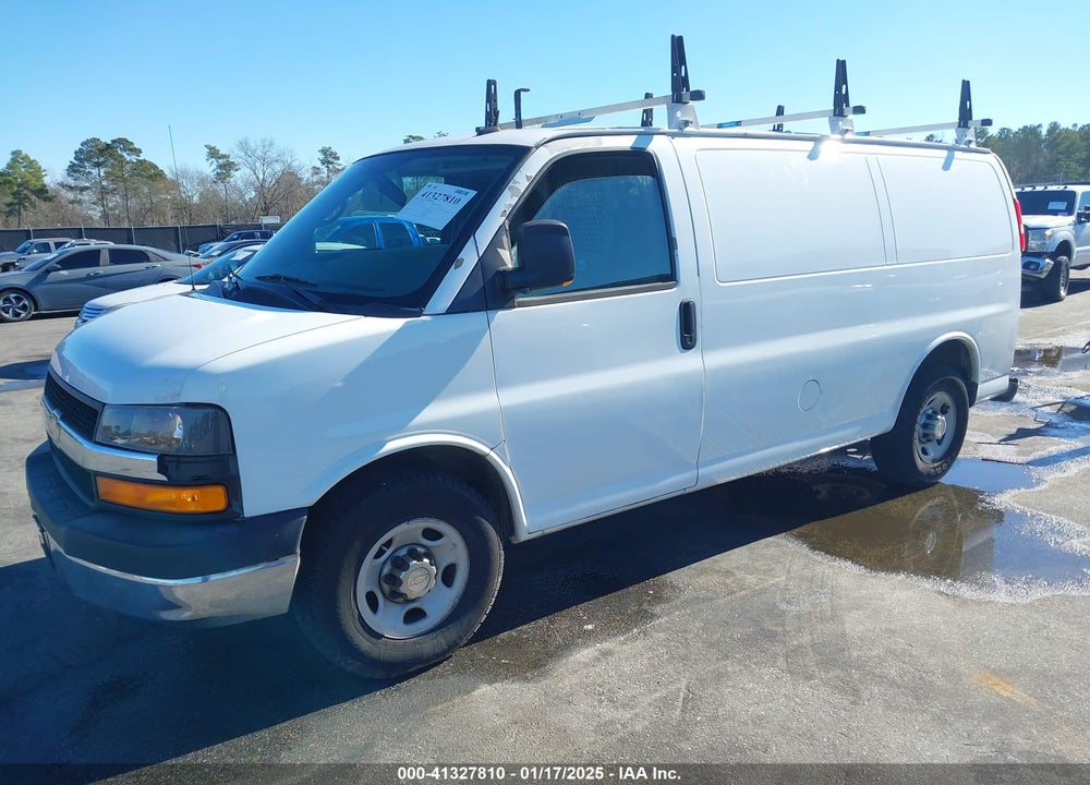 2012 CHEVROLET EXPRESS 2500 WORK VAN VIN: 1GCWGFCA7C1100284