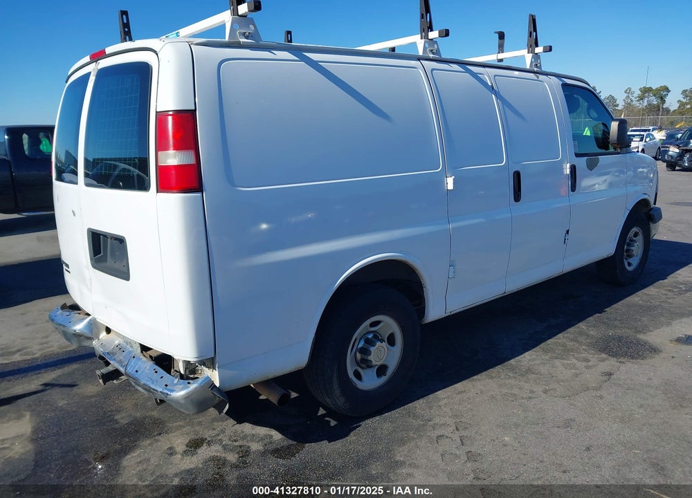 2012 CHEVROLET EXPRESS 2500 WORK VAN VIN: 1GCWGFCA7C1100284