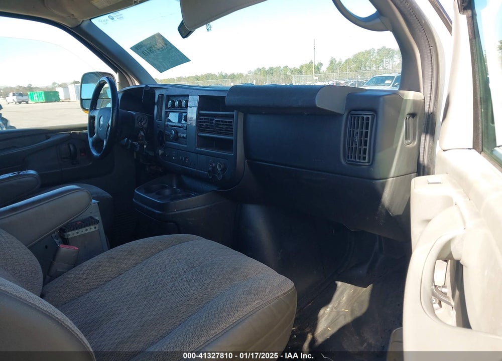 2012 CHEVROLET EXPRESS 2500 WORK VAN VIN: 1GCWGFCA7C1100284