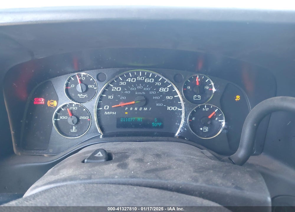 2012 CHEVROLET EXPRESS 2500 WORK VAN VIN: 1GCWGFCA7C1100284