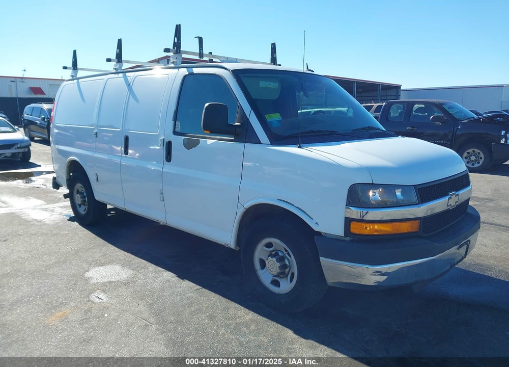 2012 CHEVROLET EXPRESS 2500 WORK VAN VIN: 1GCWGFCA7C1100284