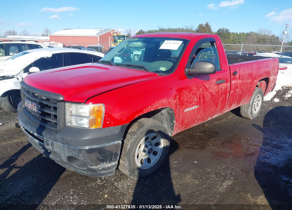 2012 GMC SIERRA 1500 WORK TRUCK VIN: 1GTN1TEX9CZ249861