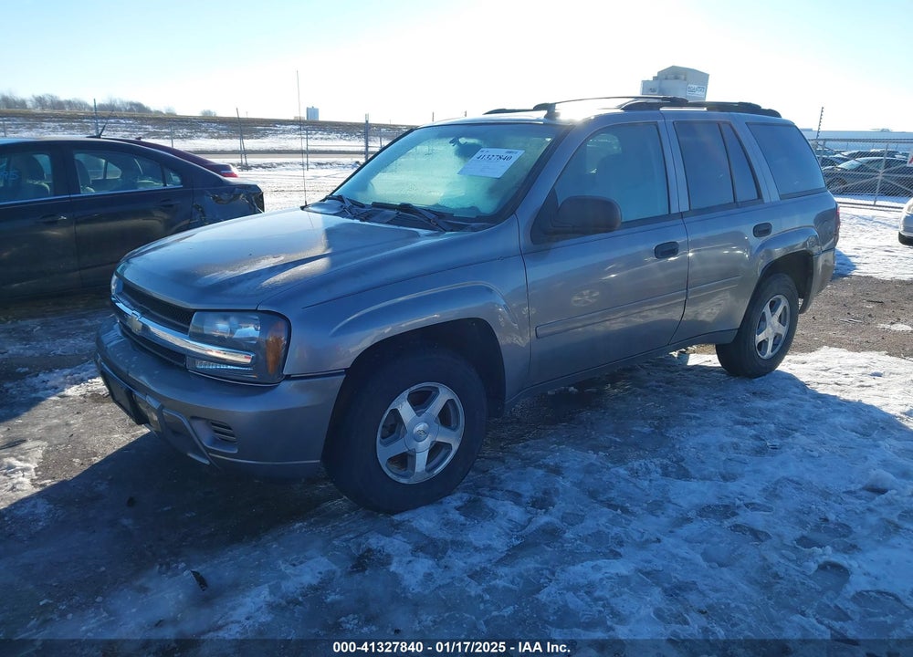 2006 CHEVROLET TRAILBLAZER LS VIN: 1GNDT13SX62136393
