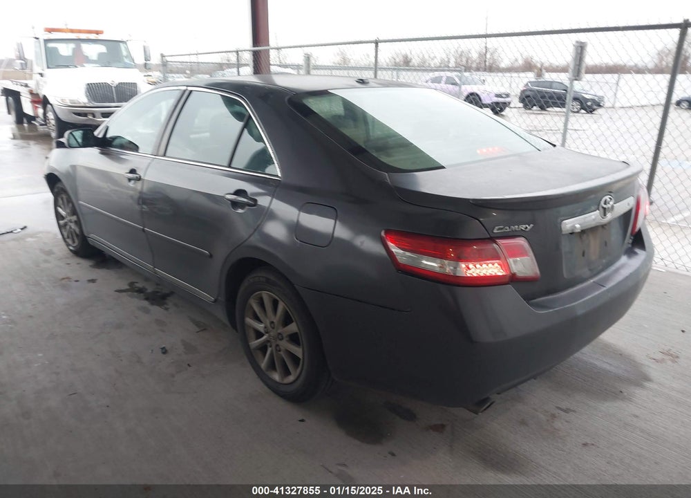 2011 TOYOTA CAMRY XLE V6 VIN: 4T1BK3EK1BU129547