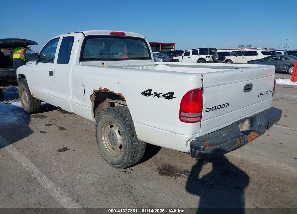 2003 DODGE DAKOTA VIN: 1D7HG12X43S345125