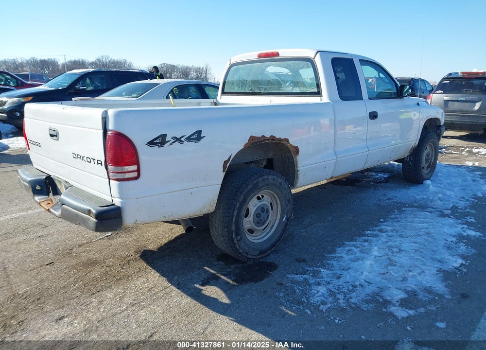 2003 DODGE DAKOTA VIN: 1D7HG12X43S345125