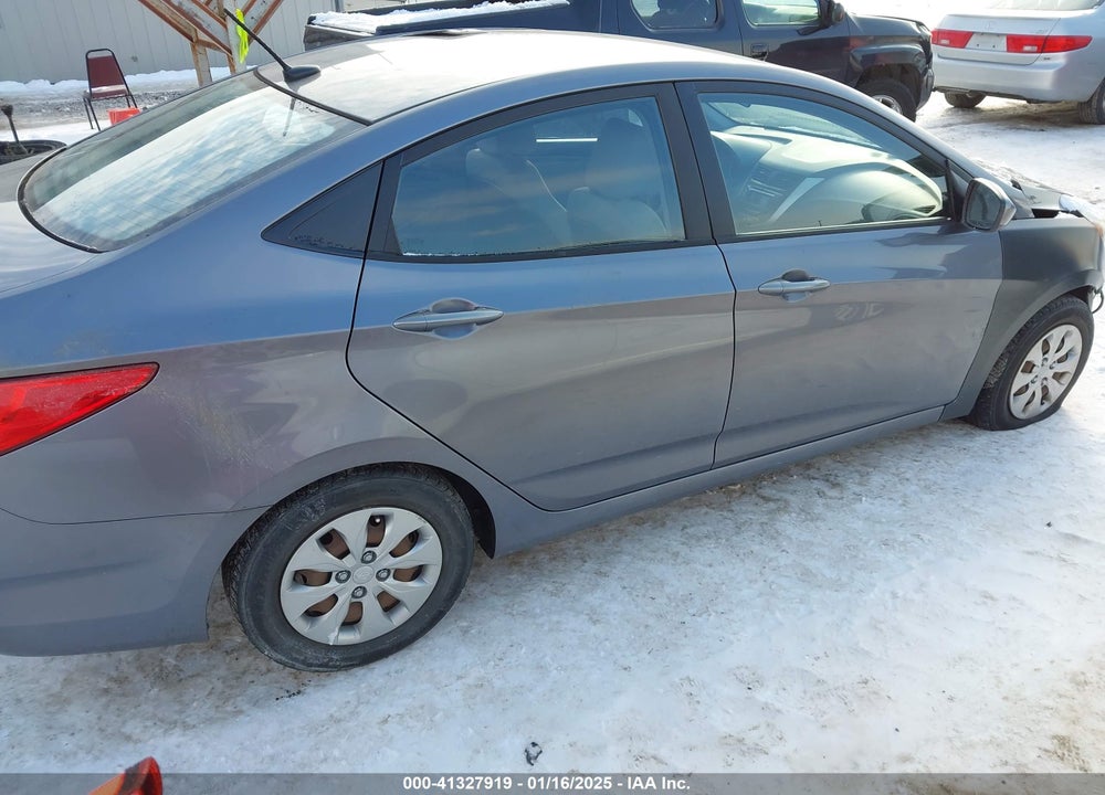 2016 HYUNDAI ACCENT VIN: KMHCT4AE7GU018810