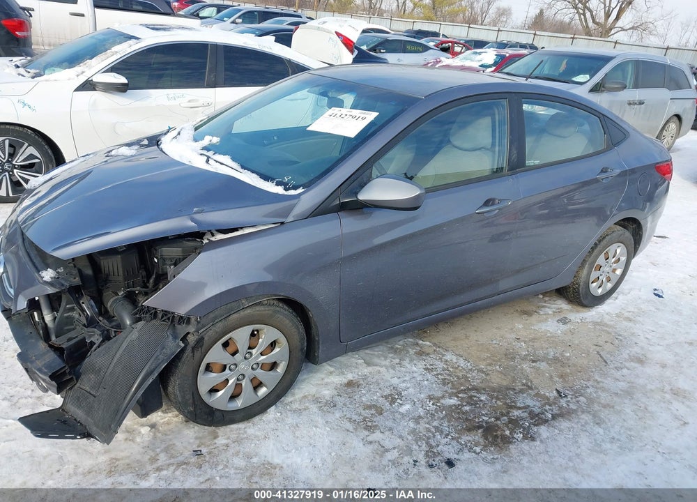 2016 HYUNDAI ACCENT VIN: KMHCT4AE7GU018810