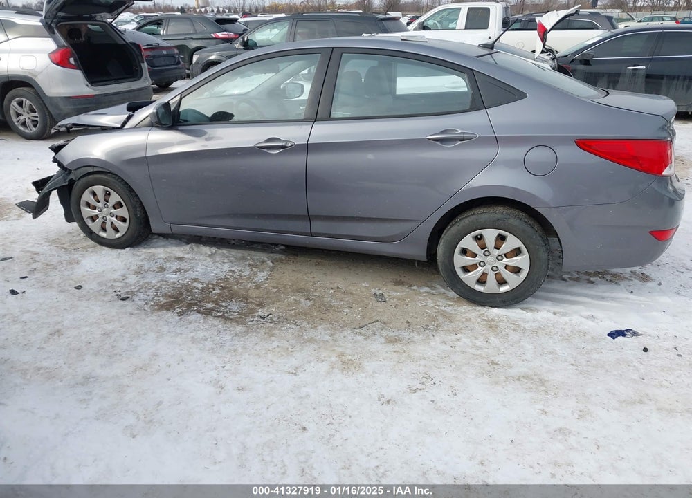 2016 HYUNDAI ACCENT VIN: KMHCT4AE7GU018810