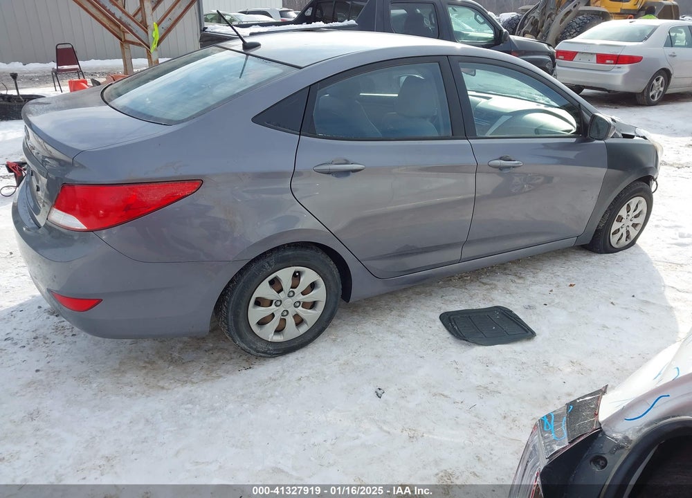 2016 HYUNDAI ACCENT VIN: KMHCT4AE7GU018810