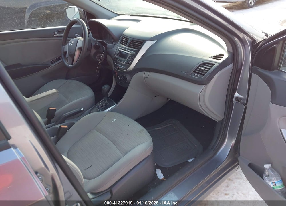 2016 HYUNDAI ACCENT VIN: KMHCT4AE7GU018810