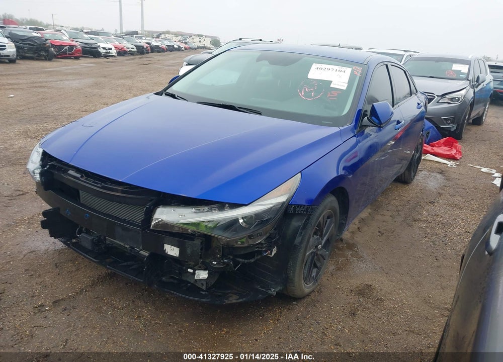2021 HYUNDAI ELANTRA SEL VIN: 5NPLS4AG6MH025858
