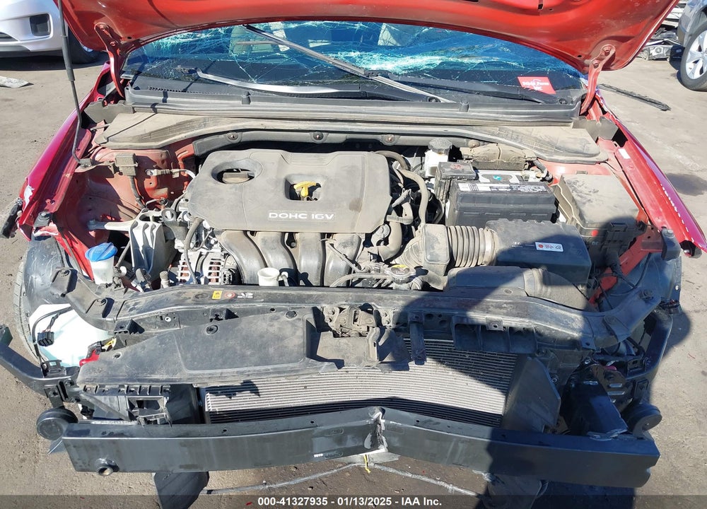 2017 HYUNDAI ELANTRA VIN: KMHD74LF0HU353309