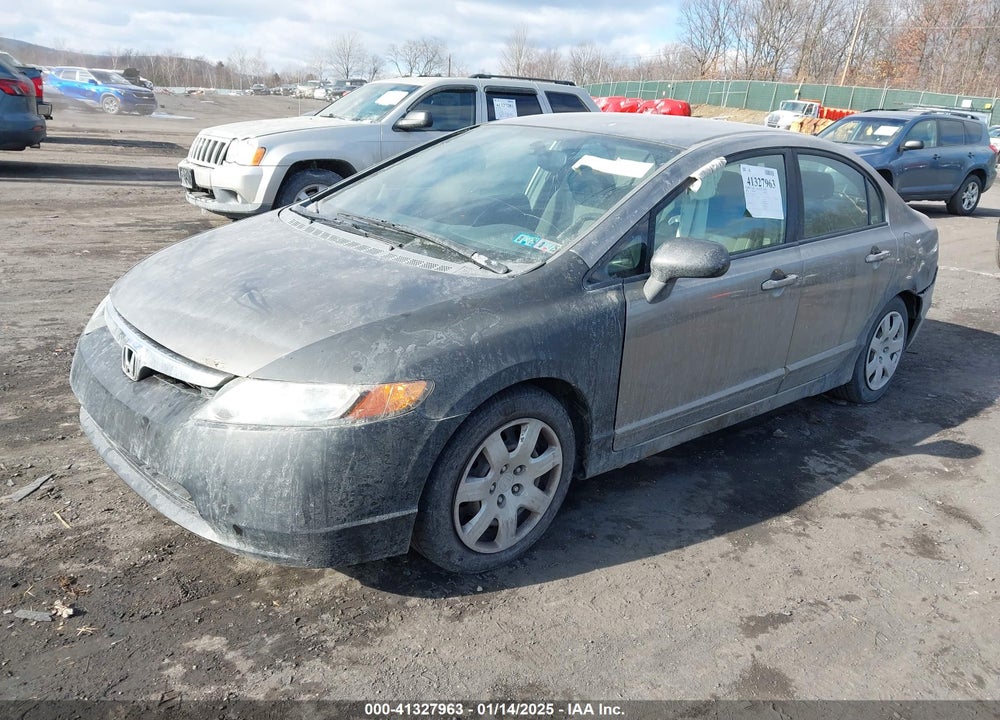 2006 HONDA CIVIC LX VIN: 1HGFA16506L057632