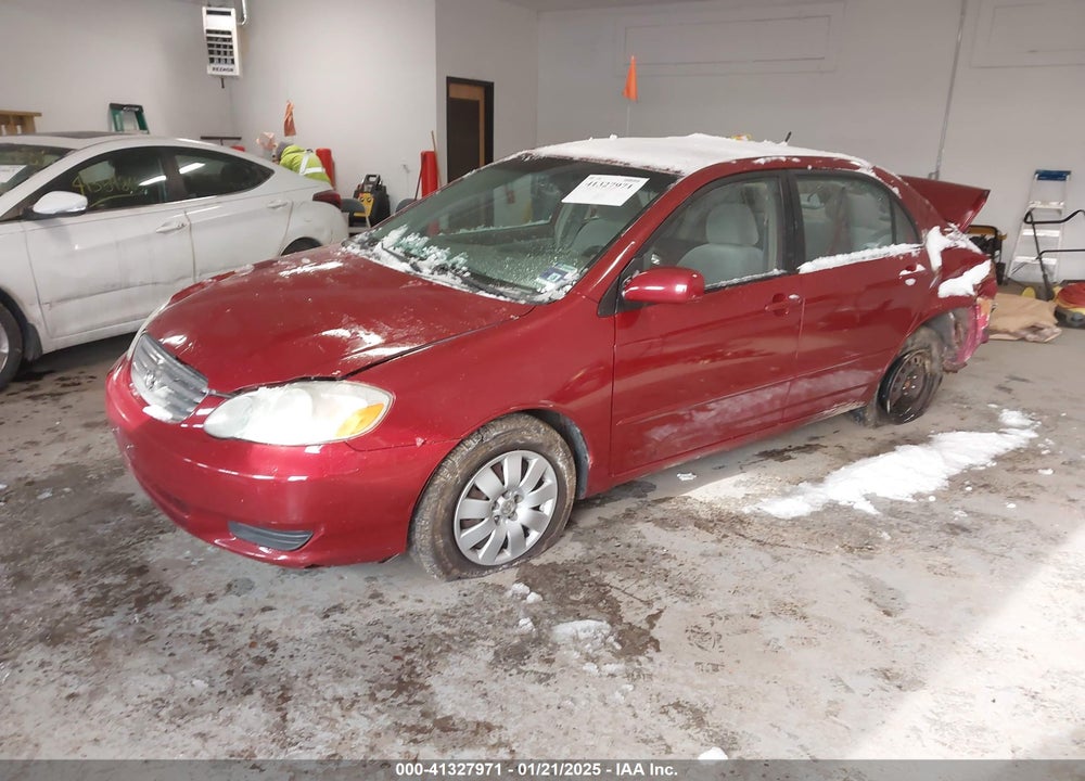 2004 TOYOTA COROLLA LE VIN: 2T1BR32E94C276066