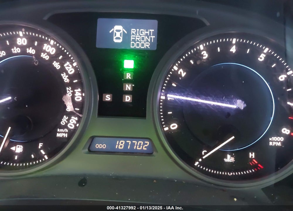 2007 LEXUS IS 250 VIN: JTHBK262272027463