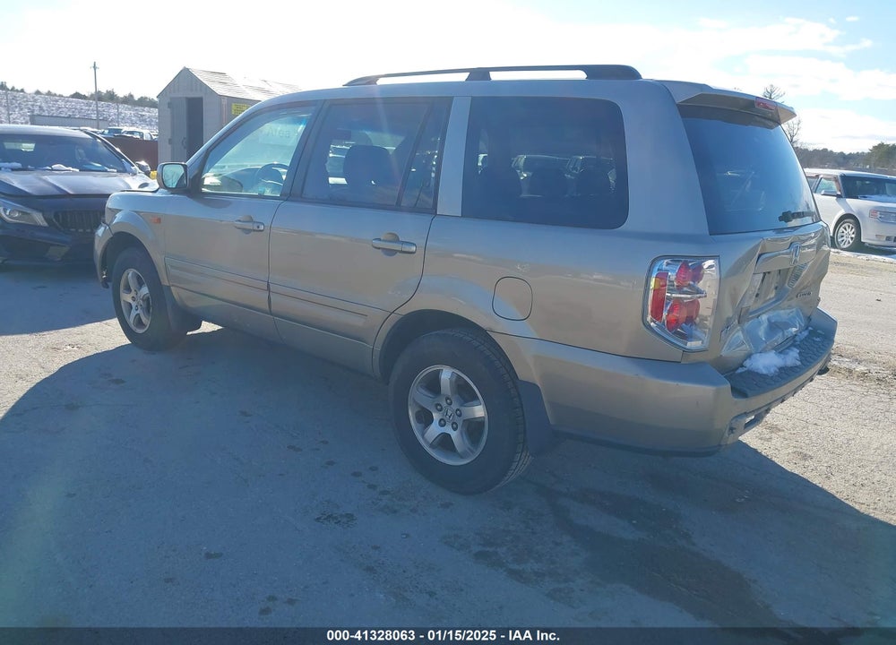 2006 HONDA PILOT EX-L VIN: 2HKYF18626H506098