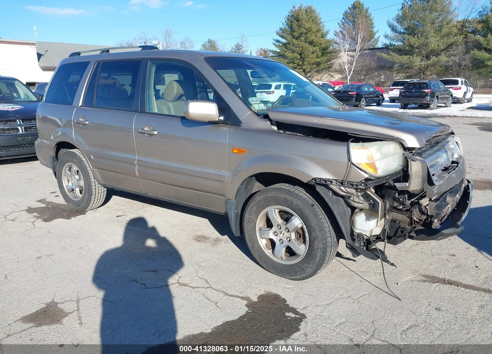 2006 HONDA PILOT EX-L VIN: 2HKYF18626H506098