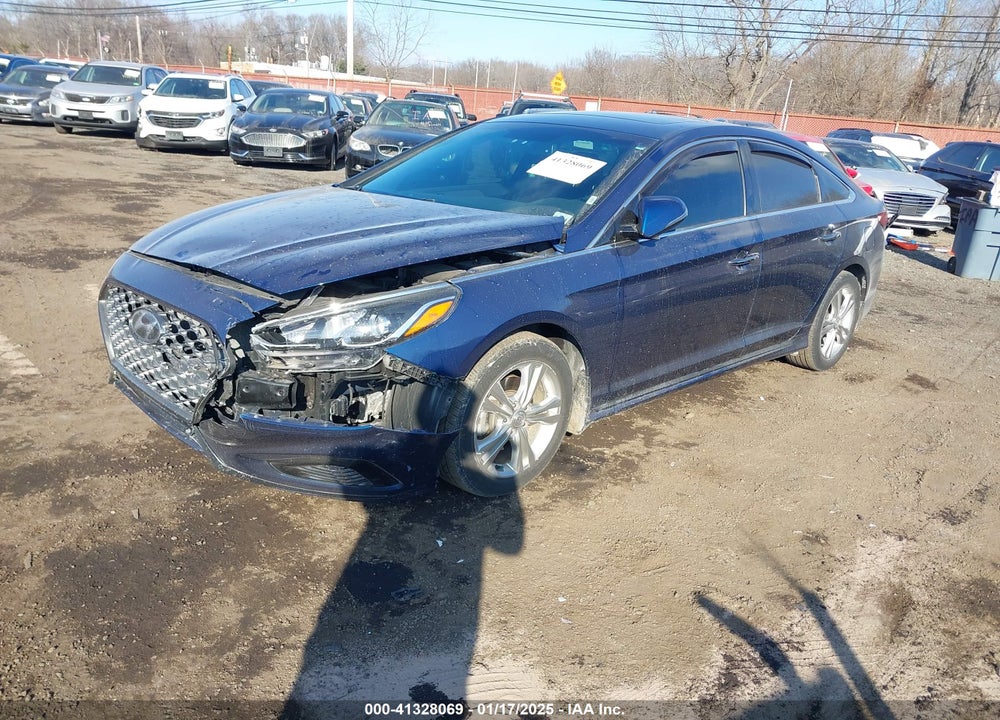 2019 HYUNDAI SONATA VIN: 5NPE34AFXKH792154