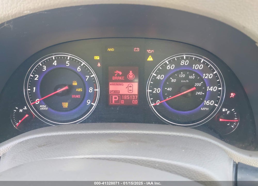 2007 INFINITI G35X VIN: JNKBV61F57M811522